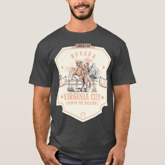 Virginia Stadt Nevada Wildwest Stadt 1 T-Shirt