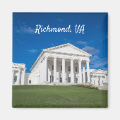 Virginia State Capitol Building Magnet (Vorne)