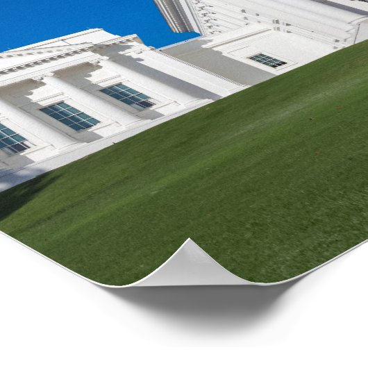 Virginia State Capitol Building Poster (Ecke)