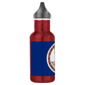 Virginia State Flag Liberty Flasche Trinkflasche (Links)