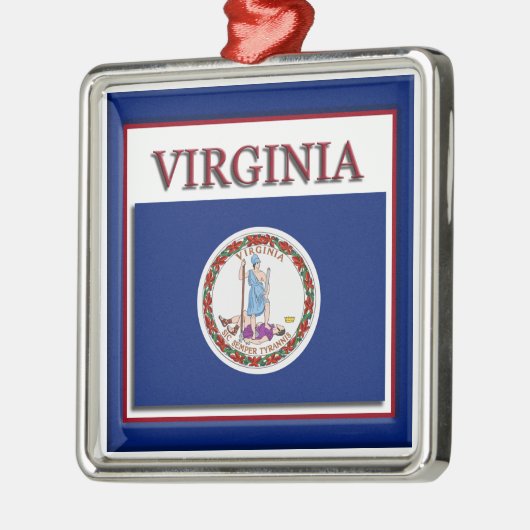 Virginia State Flag Weihnachtsschmuck (Links)