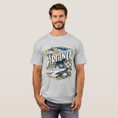 Virginia State Heritage Colonial Mountain Art T-Shirt (Vorne ganz)