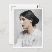 Virginia Stephens Woolf Postcard Postkarte (Vorne/Hinten)