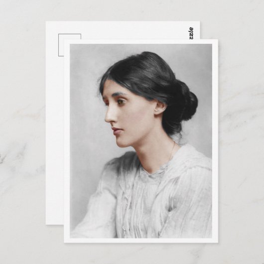 Virginia Stephens Woolf Postcard Postkarte (Vorne/Hinten)