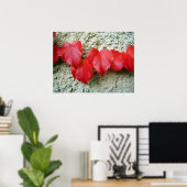 Virginia Strampler Blätter Poster (Heimbüro)