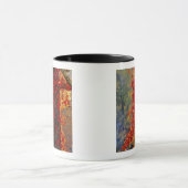 Virginia-Strampler im Herbst strahlend rot Tasse (Zentrum)