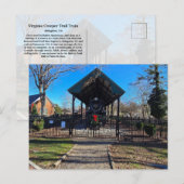 Virginia Strampler Postkarte (Vorne/Hinten)