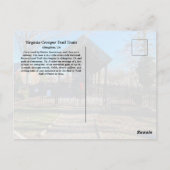 Virginia Strampler Postkarte (Rückseite)