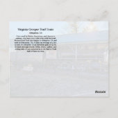 Virginia Strampler Postkarte (Rückseite)