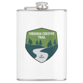 Virginia Strampler Trail Flachmann (Vorderseite)