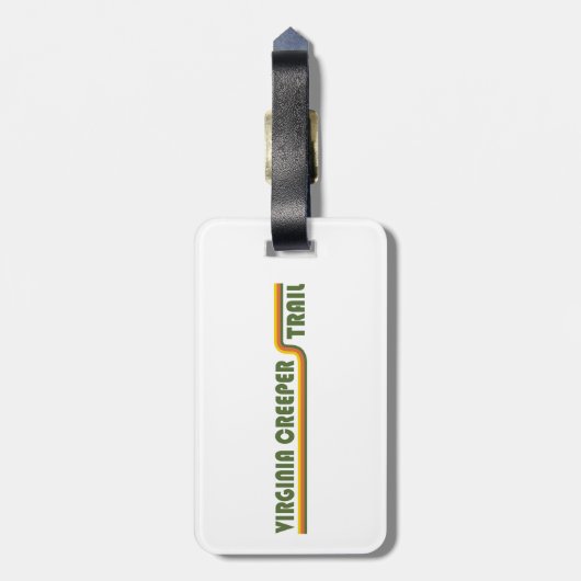 Virginia Strampler Trail Gepäckanhänger (Rückseite vertikal)