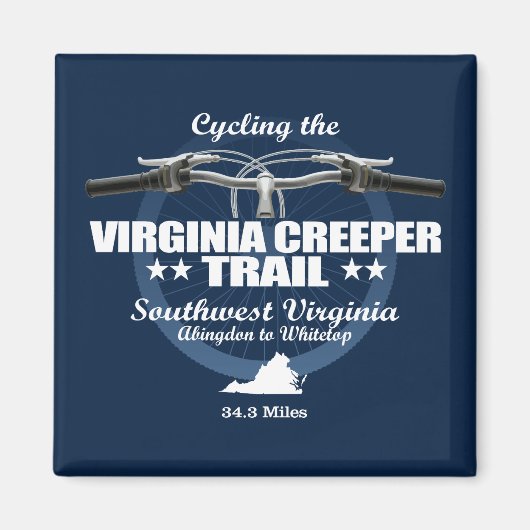 Virginia Strampler Trail (H2) Magnet (Vorne)