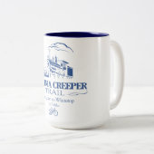 Virginia Strampler Trail (RT) Zweifarbige Tasse (VorderseiteRechts)