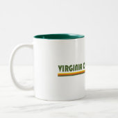 Virginia Strampler Trail Zweifarbige Tasse (Links)