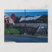 Virginia Strampler Wandern neben dem Wasser Postkarte (Vorderseite)