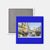 Virginia Street, Reno, Nevada Magnet (Vorderseite/Rückseite)