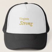 Virginia Strong Truckerkappe (Vorderseite)