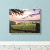 Virginia Sunset Leinwanddruck (Insitu (Holzboden))