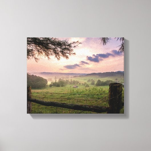 Virginia Sunset Leinwanddruck (Vorderseite)