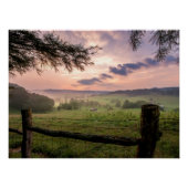 Virginia Sunset Poster (Vorderseite)