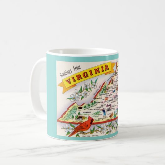 Virginia-Tasse Kaffeetasse (Vorderseite Links)