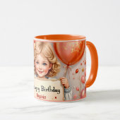 VIRGINIA ~ Tassen personalisiert ~ Geburtstag ~ (VorderseiteRechts)