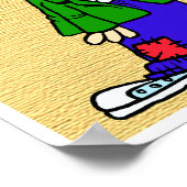 Virginia Tech Rivalry mit Virginia Poster (Ecke)