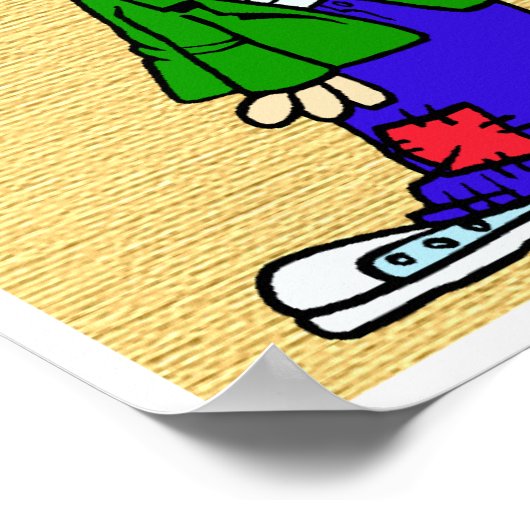 Virginia Tech Rivalry mit Virginia Poster (Ecke)