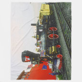 Virginia & Truckee 22 Dampfzug Motor Fleecedecke (Vorderseite)