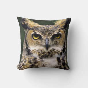 Virginia-Uhu (Bubo virginianus), Ganzkörper Kissen