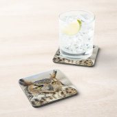 Virginia-Uhu (Bubo virginianus) Getränkeuntersetzer (Rechte Seite)