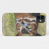 Virginia-Uhu Case-Mate iPhone Hülle (Rückseite (Horizontal))