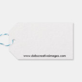 Virginia-Uhu Geschenkanhänger (Rückseite Horizontal)