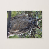Virginia-Uhu im Baum Puzzle (Horizontal)