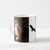 Virginia-Uhu Kaffeetasse (Vorderseite Links)