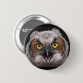 Virginia-Uhu-Knopf Button (Vorne & Hinten)