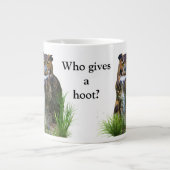 Virginia-Uhu kundengerecht Jumbo-Tasse (Vorderseite)