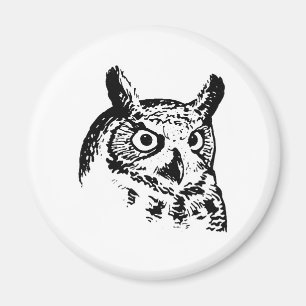 Virginia-Uhu-Logo Magnet