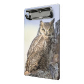 Virginia-Uhu - Sie betrachtend Miniklemmbrett Mini Klemmbrett (Gewinkelt2)