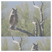 Virginia-Uhu Stoff (Nahaufnahme)