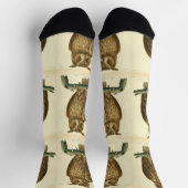 Virginia-UhuThunder_Cove Socken (Oben)