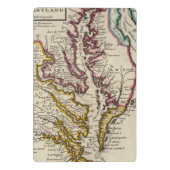 Virginia und Maryland Mini Klemmbrett (Rückseite)