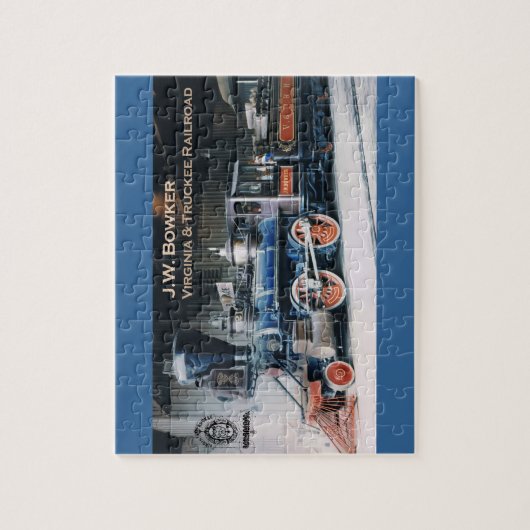 Virginia und Truckee Eisenbahn-Motor Bowker Puzzle (Vertikal)