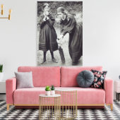 Virginia und Vanessa Stephen, in St. Ives, 1894 Leinwanddruck (Insitu (Wohnzimmer))