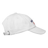 Virginia USA bestickt mit White Hat Bestickte Baseballkappe (Rechts)