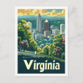 Virginia USA Famous Travel Place Postkarte (Vorderseite)