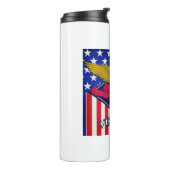 Virginia USA Flag Thermosbecher (Nach links gedreht)