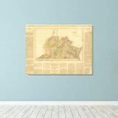 Virginia USA Leinwanddruck (Insitu (Holzboden))
