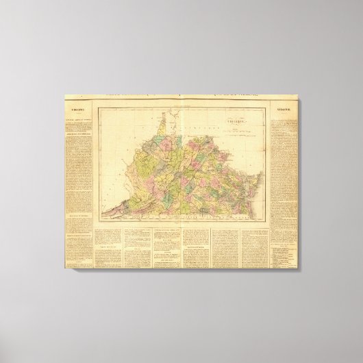 Virginia USA Leinwanddruck (Vorderseite)