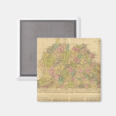 Virginia USA Magnet (Vorderseite/Rückseite)